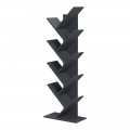 Βιβλιοθήκη Fyllo Pakoworld Ανθρακί 50X25X141.5Εκ