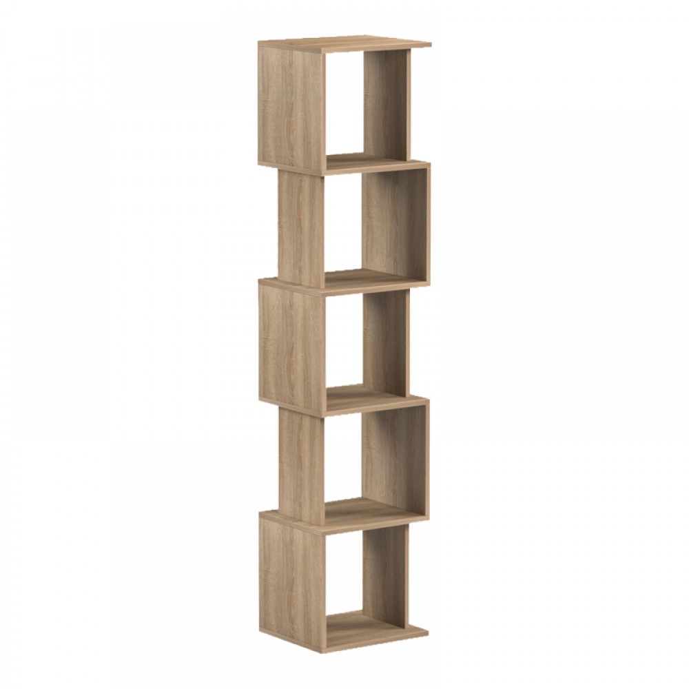 Βιβλιοθήκη Cubik Pakoworld Sonoma 35X30X161Εκ