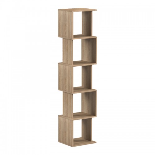 Βιβλιοθήκη Cubik Pakoworld Sonoma 35X30X161Εκ