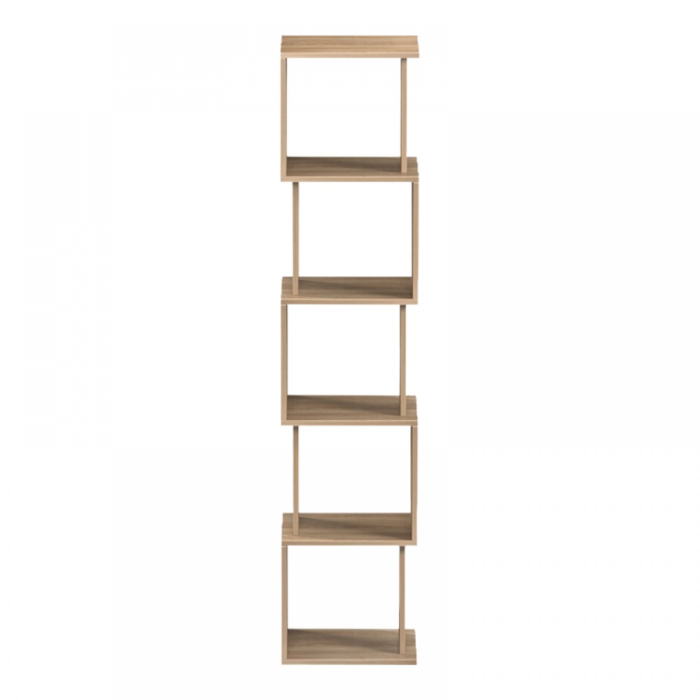 Βιβλιοθήκη Cubik Pakoworld Sonoma 35X30X161Εκ
