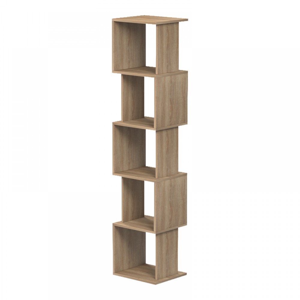 Βιβλιοθήκη Cubik Pakoworld Sonoma 35X30X161Εκ