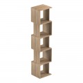 Βιβλιοθήκη Cubik Pakoworld Sonoma 35X30X161Εκ