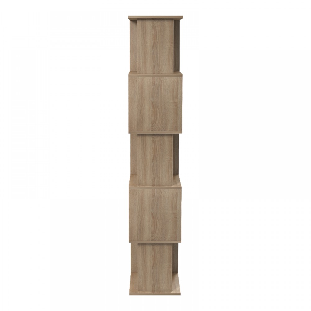 Βιβλιοθήκη Cubik Pakoworld Sonoma 35X30X161Εκ