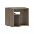 Βοηθητικό Τραπέζι Doublo Pakoworld Sonoma 40X35X40Εκ