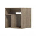 Βοηθητικό Τραπέζι Doublo Pakoworld Sonoma 40X35X40Εκ