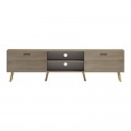 Έπιπλο Τηλεόρασης Gorna Pakoworld Sonoma 180X35X48.6Εκ