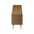 Έπιπλο Τηλεόρασης Gorna Pakoworld Καρυδί 180X35X48.6Εκ