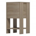 Κομοδίνο Reppo Pakoworld Sonoma 30X30X55Εκ