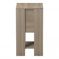 Κομοδίνο Reppo Pakoworld Sonoma 30X30X55Εκ