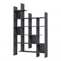 Βιβλιοθήκη Manco Pakoworld Ανθρακί 122X25.5X188Εκ