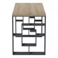 Γραφείο Εργασίας Lovet Pakoworld Ανθρακί-Sonoma 140X60X72Εκ