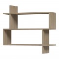 Ραφιέρα Τοίχου Paralel Pakoworld Sonoma 70X22X65,5Εκ