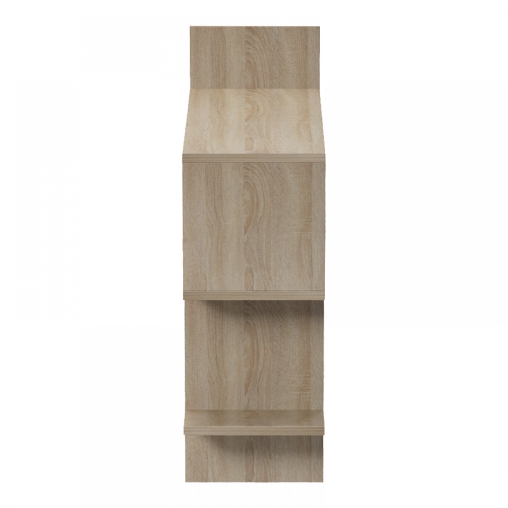 Ραφιέρα Τοίχου Paralel Pakoworld Sonoma 70X22X65,5Εκ