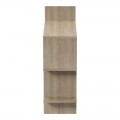 Ραφιέρα Τοίχου Paralel Pakoworld Sonoma 70X22X65,5Εκ