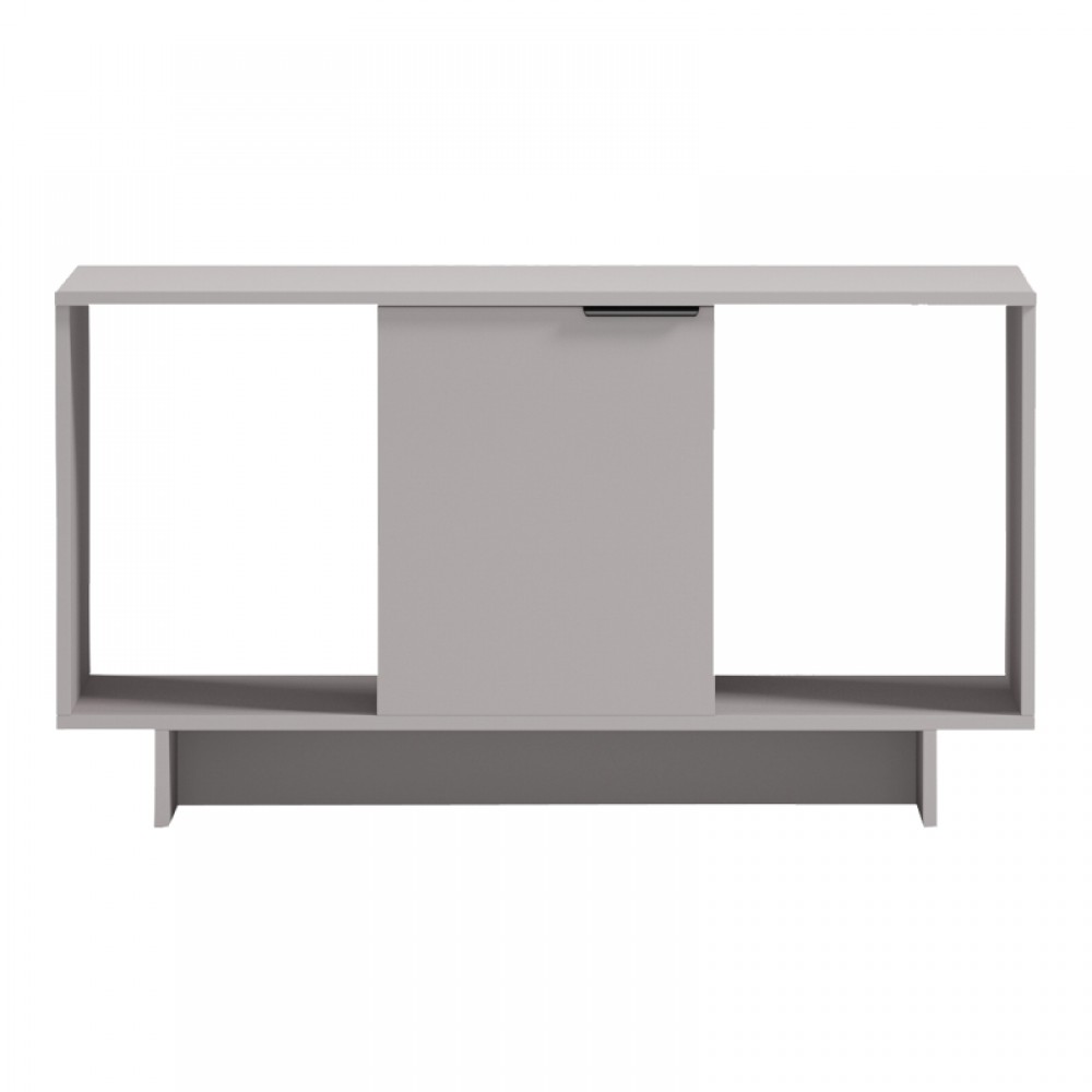 Τραπέζι Σαλονιού Nalinda Pakoworld Taupe 100X55X55Εκ