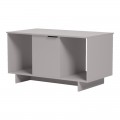 Τραπέζι Σαλονιού Nalinda Pakoworld Taupe 100X55X55Εκ