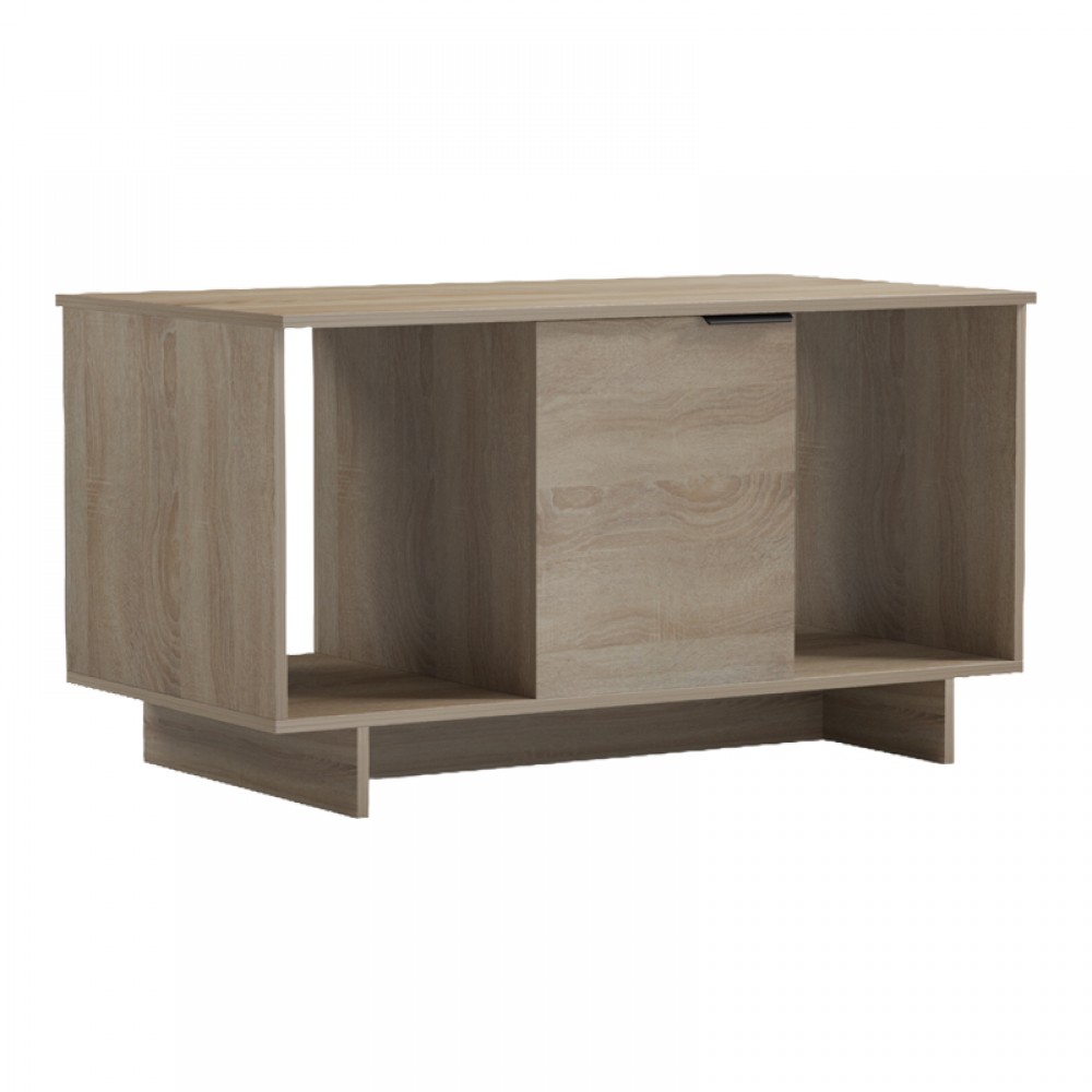 Τραπέζι Σαλονιού Nalinda Pakoworld Sonoma 100X55X55Εκ