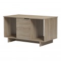 Τραπέζι Σαλονιού Nalinda Pakoworld Sonoma 100X55X55Εκ