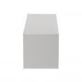 Έπιπλο Τηλεόρασης Επιτοίχιο Olande Pakoworld Sonoma-Λευκό 210X35X48Εκ