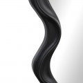 Καθρέπτης Liquid Pakoworld Pp Σε Μαύρη Απόχρωση 26X2.7X39Εκ