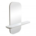 Καθρέπτης Lunaria Pakoworld Λευκό Mdf 60X11.5X60Εκ