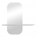 Καθρέπτης Lunaria Pakoworld Λευκό Mdf 60X11.5X60Εκ