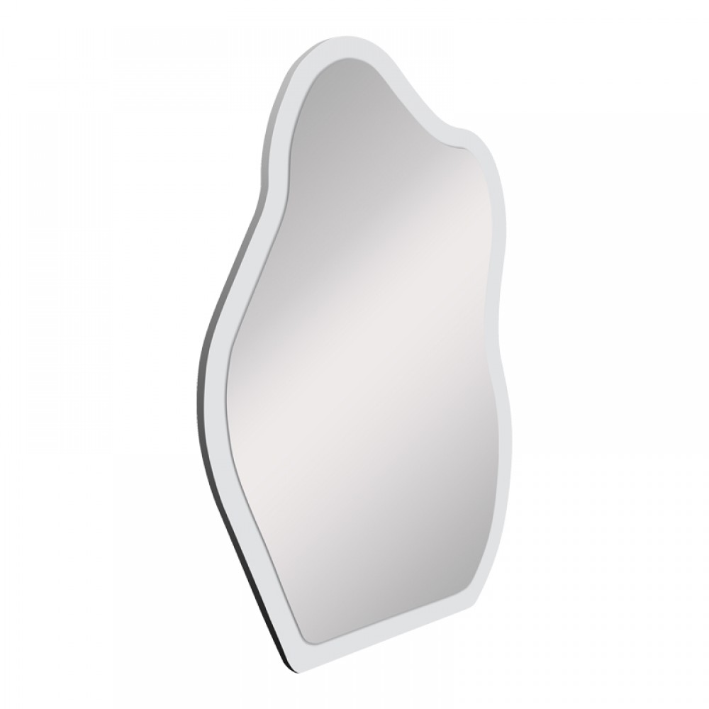 Καθρέπτης Evanthia Pakoworld Λευκό Mdf 36X1.2X56 Εκ