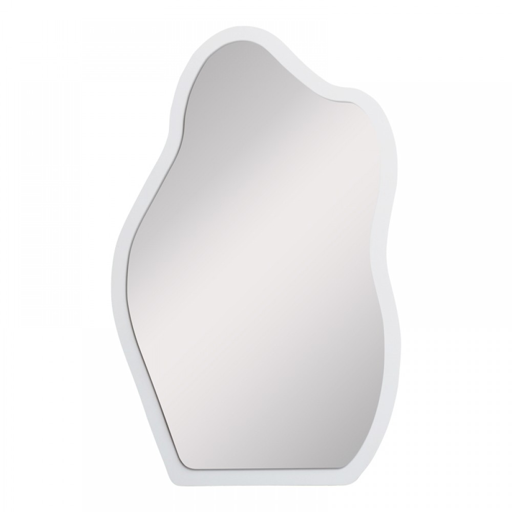 Καθρέπτης Evanthia Pakoworld Λευκό Mdf 36X1.2X56 Εκ