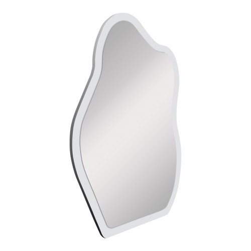 Καθρέπτης Evanthia Pakoworld Λευκό Mdf 36X1.2X56 Εκ
