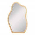Καθρέπτης Evanthia Pakoworld Mdf Σε Φυσική Απόχρωση 36X1.2X56 Εκ