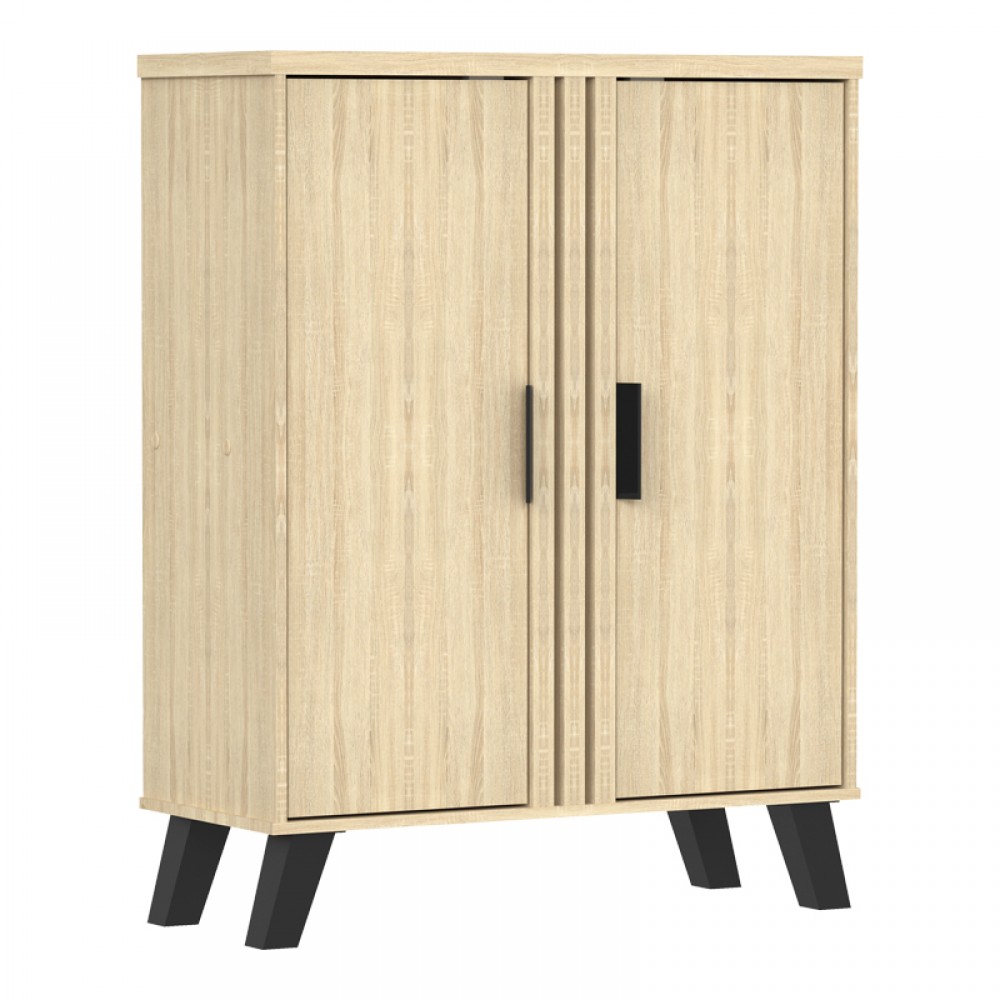 Παπουτσοθήκη-Ντουλάπι Shoby Pakoworld Sonoma 70.5X30X91Εκ