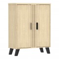 Παπουτσοθήκη-Ντουλάπι Shoby Pakoworld Sonoma 70.5X30X91Εκ