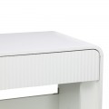 Κονσόλα Zeplen Pakoworld Λευκό Mdf 110X38X75Εκ