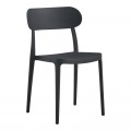 Καρέκλα Amvroan Στοιβαζόμενη Pakoworld Με Uv Protection Ανθρακί Pp 51X49X79.5Εκ