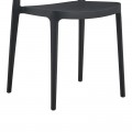 Καρέκλα Amvroan Στοιβαζόμενη Pakoworld Με Uv Protection Ανθρακί Pp 51X49X79.5Εκ