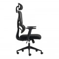 Καρέκλα Γραφείου Διευθυντή Cadrey Pakoworld Mesh Μαύρο 67X64X120-128Εκ