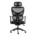 Καρέκλα Γραφείου Διευθυντή Cadrey Pakoworld Mesh Μαύρο 67X64X120-128Εκ