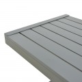 Τραπέζι Aether Pakoworld Ανθρακί Αλουμίνιο 37.5X36.5X53Εκ