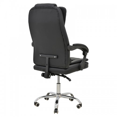 Καρέκλα Γραφείου Διευθυντή Toronsi Pakoworld Μαύρο Pu 60X68X128Εκ
