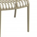 Καρέκλα Zoi Pakoworld Pp Σε Απόχρωση Cappucino 49X58X80Εκ