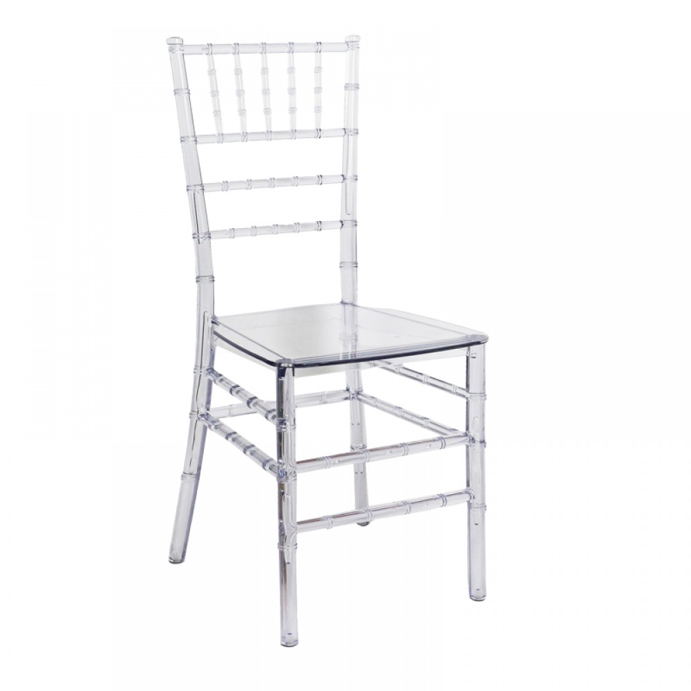 Καρέκλα Tiffany Pakoworld Διάφανο Pc 38X38.5X88Εκ