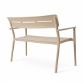 Παγκάκι Διθέσιο Cadrin Pakoworld Cappuccino Pp 117X60X83Εκ