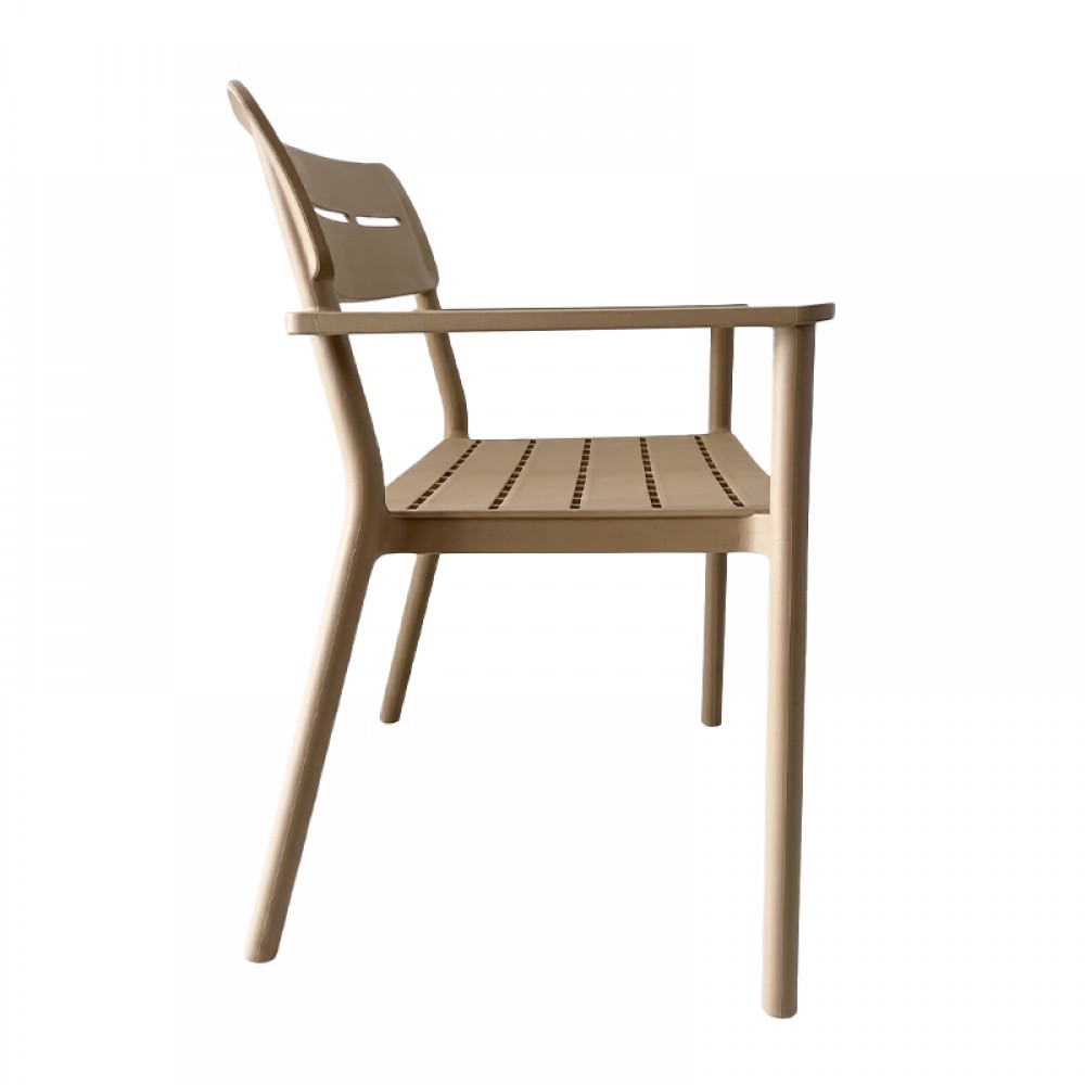 Παγκάκι Διθέσιο Cadrin Pakoworld Cappuccino Pp 117X60X83Εκ