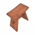Σκαμπό Shogun Pakoworld Teak Ξύλο Σε Φυσική Απόχρωση 46X28X46Εκ