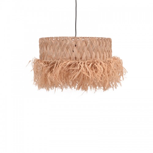 Φωτιστικό Οροφής Annhele Inart Sisal Σε Φυσικό Χρώμα Φ50X35Εκ