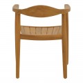 Πολυθρόνα Ganny Pakoworld Teak Ξύλο Σε Φυσική Απόχρωση 59X56X71Εκ