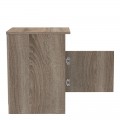 Κομοδίνο Galdi Pakoworld Σε Sonoma Truffle Απόχρωση 40X45X60Εκ