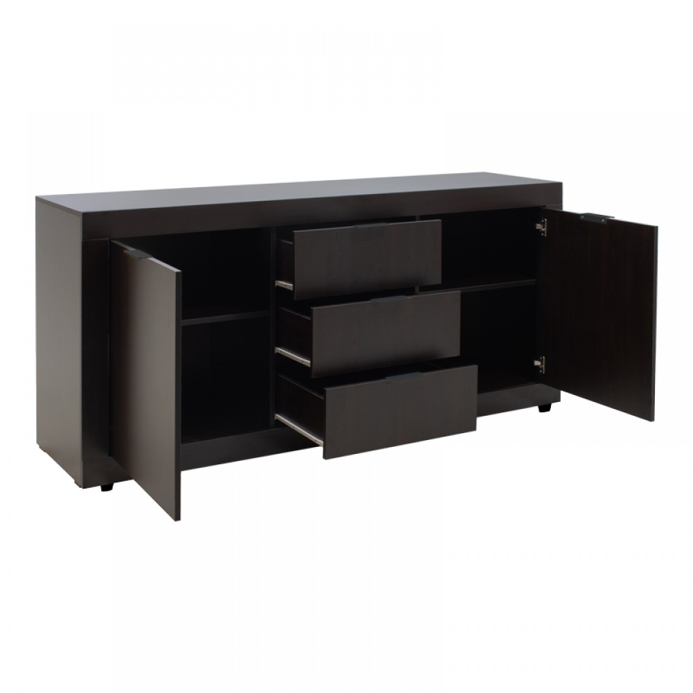 Μπουφές Doha Pakoworld Σε Wenge Απόχρωση 180X45X80.5Εκ