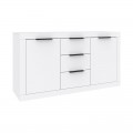 Μπουφές Doha Pakoworld Σε Λευκή Απόχρωση 150X45X80.5Εκ