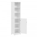 Ντουλάπι-Στήλη Desilia Pakoworld Mdf Λευκό 37X30X160Εκ